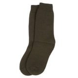 Barbour Wellington Calf Socks In Olive
