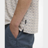 Barbour Wildfell Printed Short-Sleeved Relaxed Shirt In Neutral