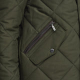 Barbour Winter Chelsea Quilted Jacket In Sage