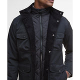 Barbour Winter Ogston Waterproof Jacket In Black