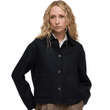 Barbour Women's Ashdon Overshirt Dark Navy