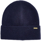 Barbour Women's Kirton Beanie Hat In Navy Marl