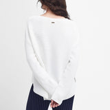 Barbour Women's Marine Knit Jumper In Cloud