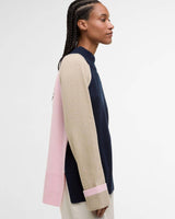 Barbour Wren Knitted Jumper In Navy