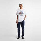 Barbour x Mul Gone Fishing Relaxed T-Shirt In White
