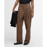 Barbour Yasmin Cord Trousers In Military Brown