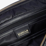 Barbour International Quilted Hoxton Backpack In Black
