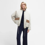 Barbour Bowhill Quilted Jacket In French Oak