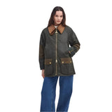 Barbour Allerston Waxed Jacket In Olive