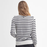 Barbour Ellewood Striped Crew Neck Jumper In Multi