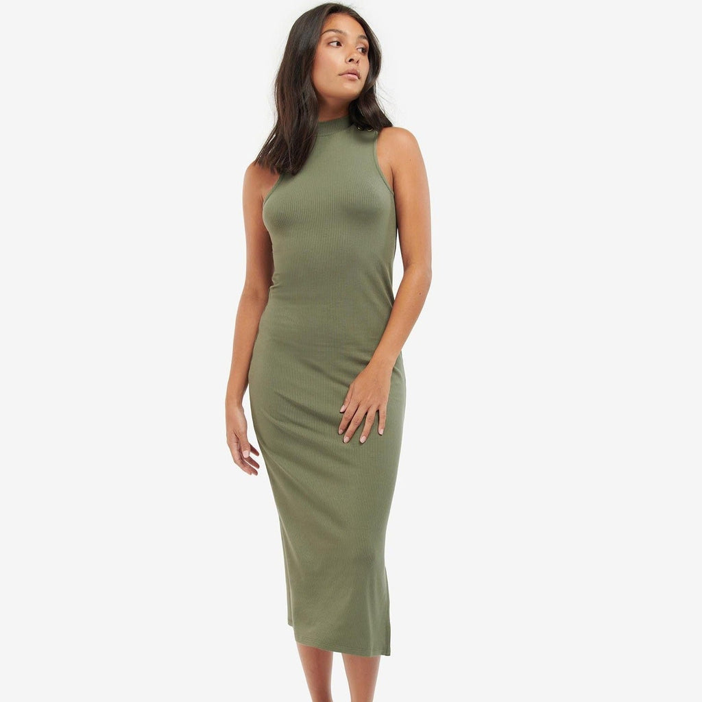 Barbour International Amati Dress Green Barbour International Amati Dress Green