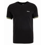 Barbour International Burnwood Tipped Cuff T-Shirt In Black