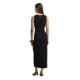 Barbour International Cinzia Midi Dress In Black