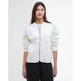 Barbour International Clara Bomber Jacket In Neutral