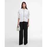 Barbour International Clara Bomber Jacket In Neutral