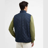Barbour International Contemporary Ariel Polarquilt Gilet In Navy