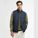 Barbour International Contemporary Ariel Polarquilt Gilet In Navy