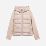 Barbour International Conway Quilted Sweatshirt In Nutmeg