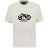 Barbour International Cruise Graphic T-Shirt In Whisper White