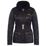 Barbour International Galaxy Quilted Jacket in Black