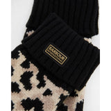 Barbour International Harley Leopard Gloves In Jasmine Leopard