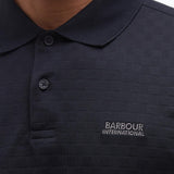 Barbour International Justin Short-Sleeved Polo Shirt In Black