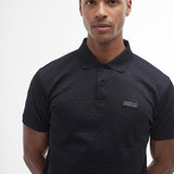 Barbour International Justin Short-Sleeved Polo Shirt In Black