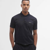Barbour International Justin Short-Sleeved Polo Shirt In Black