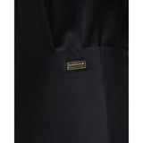 Barbour International Kaia Satin Midi Skirt In Black