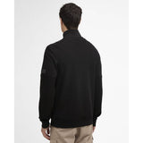 Barbour International Kaspian Quarter-Zip Sweatshirt In Black