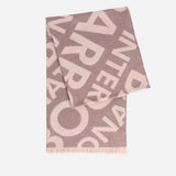Barbour International Kenna Logo Scarf In Nutmeg