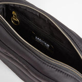 Barbour International Monaco Baffle Quilted Crossbody Bag In Black