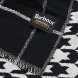 Barbour International Parson Reversible Check Wrap In Black/Chantilly