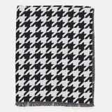 Barbour International Parson Reversible Check Wrap In Black/Chantilly
