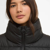 Barbour International Phoenix Quilted Sweat In Black