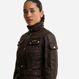 Barbour International Polarquilt Jacket In Truffle
