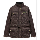 Barbour International Polarquilt Jacket In Truffle