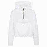 Barbour International Priya Half-zip Hoodie In Neutral