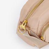 Barbour international Qualify Crossbody Bag in Oat