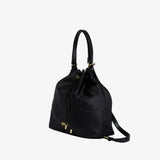 Barbour International Qualify Large Drawcord Tote Bag In Black