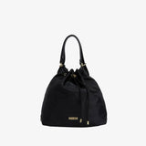 Barbour International Qualify Large Drawcord Tote Bag In Black