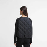 Barbour International Seren Quilted Sweat In Black