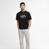 Barbour International Topher Motorbike T-Shirt In Black