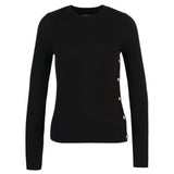 Barbour International Velocete Knitted Jumper in Black