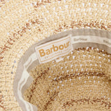 Barbour Kelley Crochet Bucket Hat In Natural