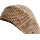 Barbour Beldon Beret Beanie Hat In Honey