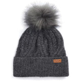Barbour Elsdon Beanie Hat In Grey