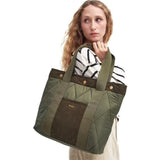 Barbour Healy Tote Bag In Olive