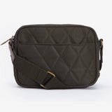 Barbour Quilted Crossbody Bag In Olive