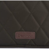 Barbour Quilted Crossbody Bag In Olive